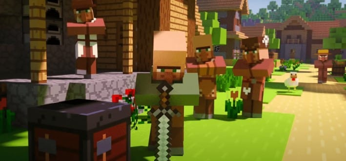 Cung cấp nghề nghiệp cho dân làng Minecraft