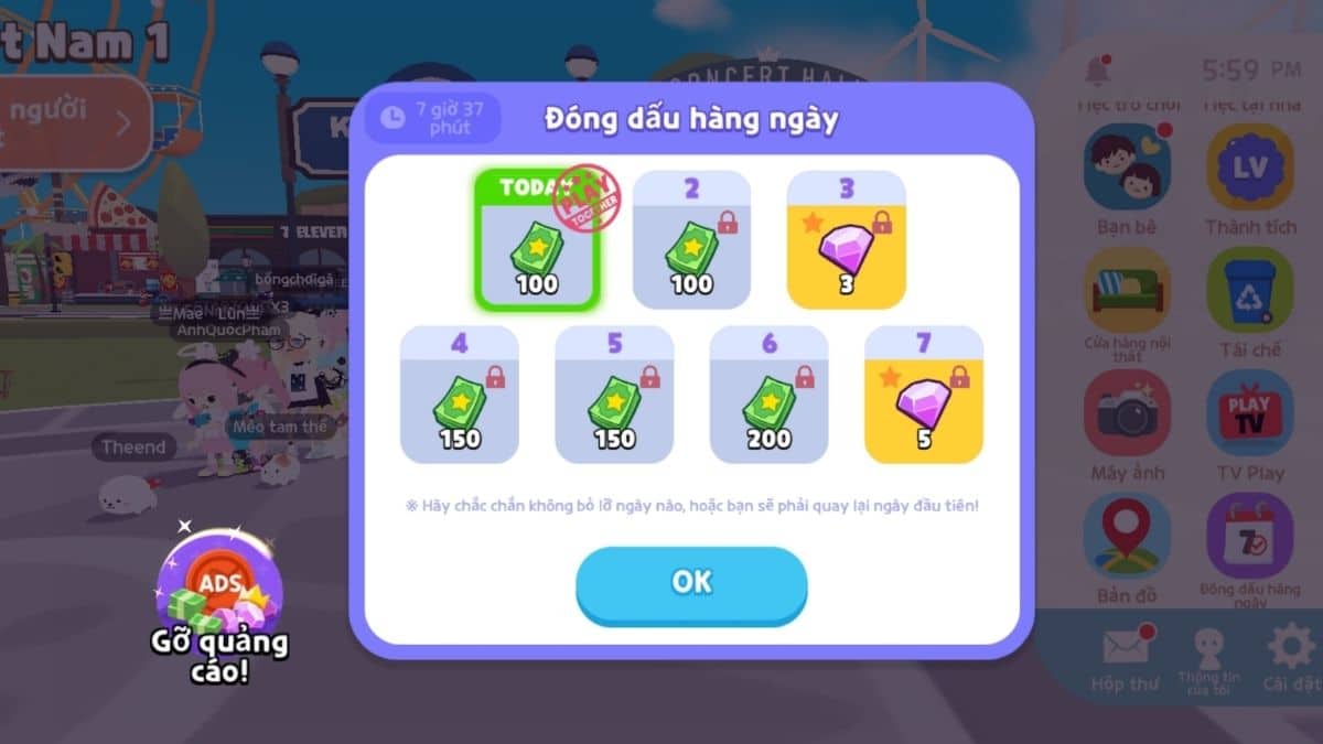 Diem danh hang ngay