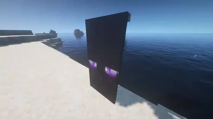 Enderman Eyes Banner