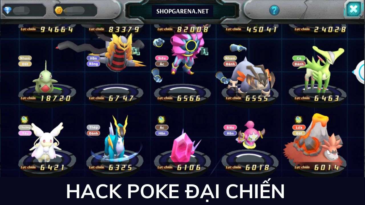 Hack Poke Dai Chien