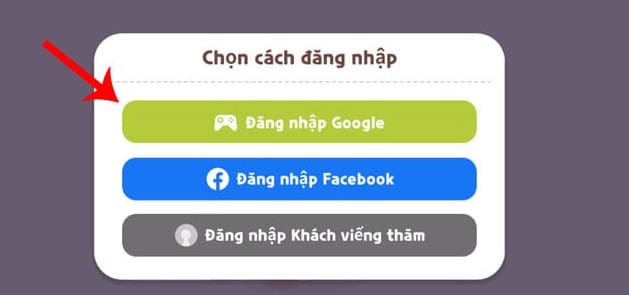 Hay dang nhap tai khoan