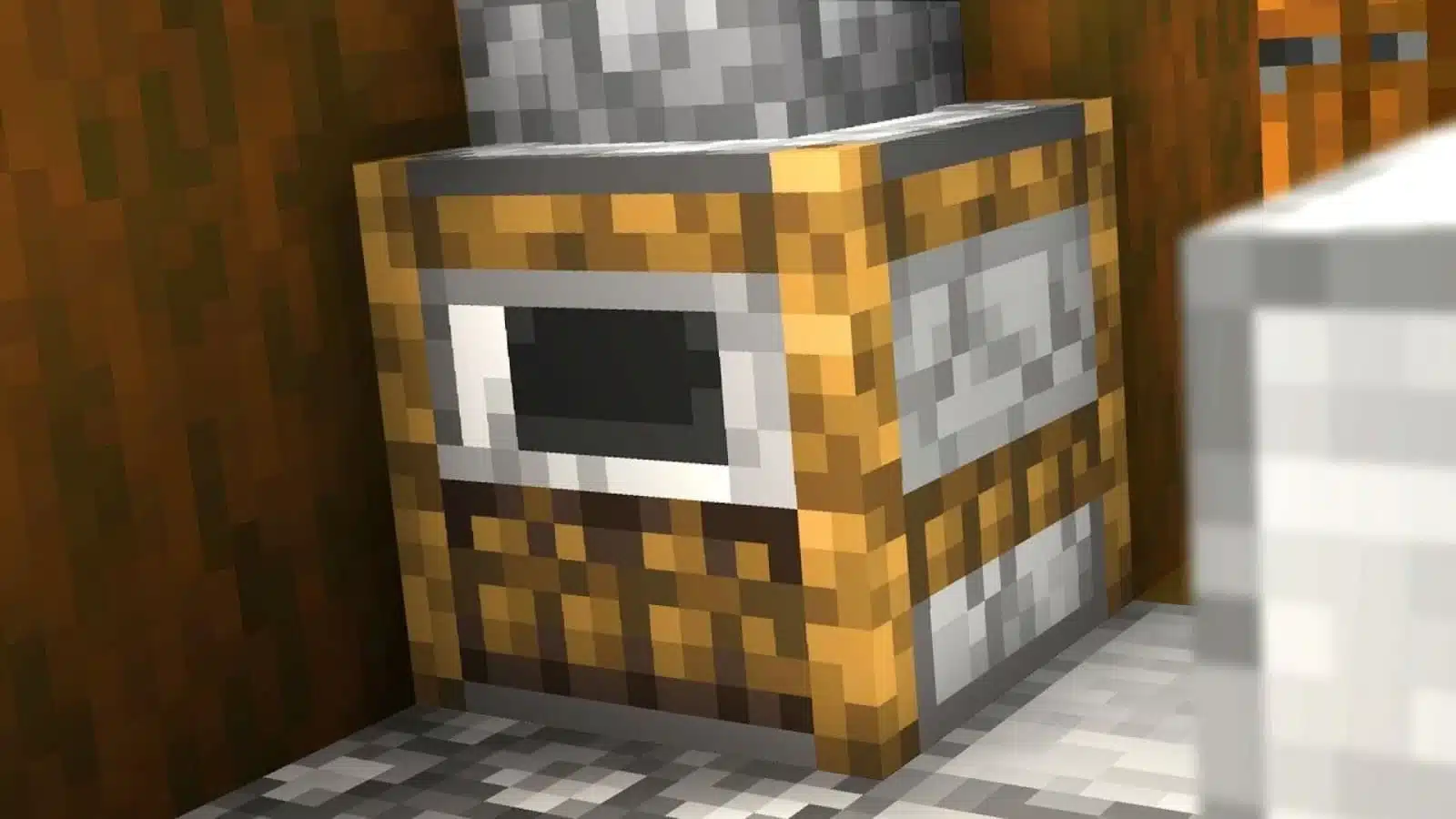 Hình ảnh lò hun khói trong Minecraft