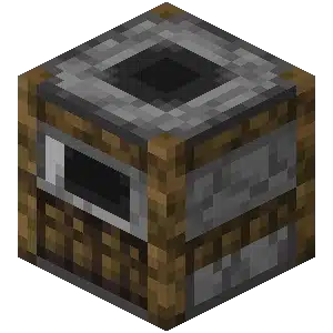 Hình ảnh lò hun khói trong Minecraft