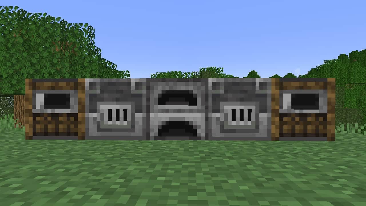 Hình ảnh lò luyện kim Minecraft hay nhất