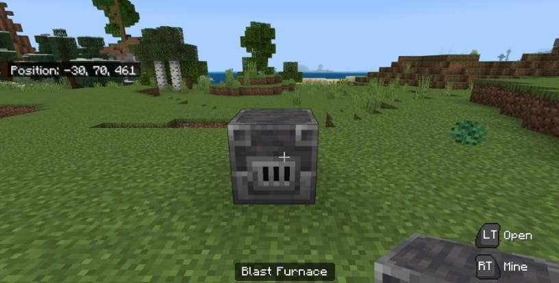 Hình ảnh lò luyện kim Minecraft thú vị