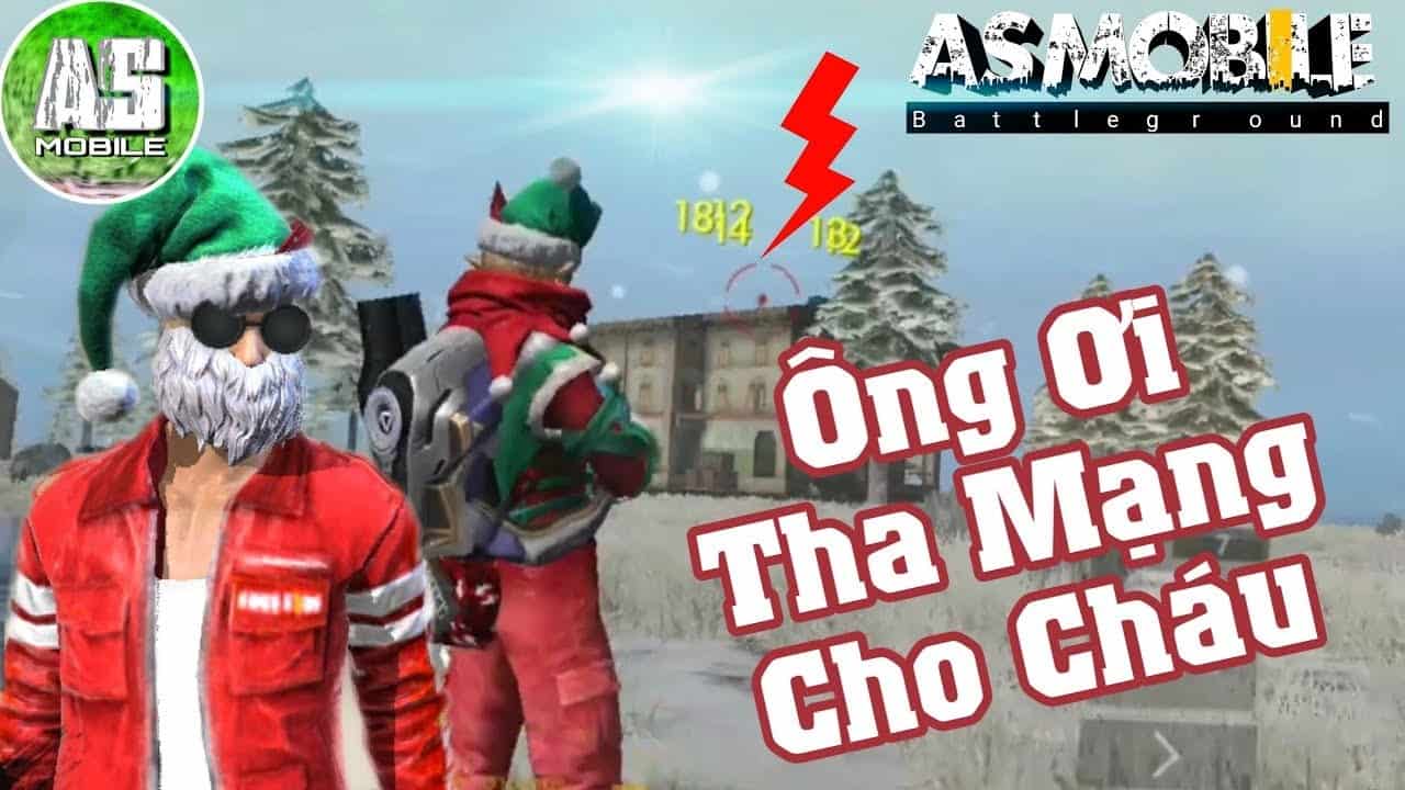 Hình ảnh mặt nạ ông già noel free fire hài hước