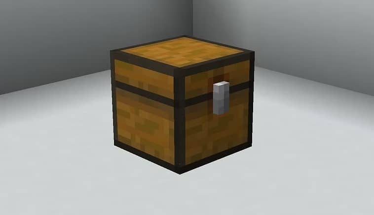 Hình ảnh rương trong Minecraft ấn tượng