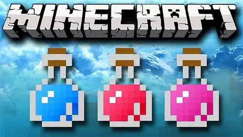 Hình ảnh thuốc trong Minecraft ấn tượng
