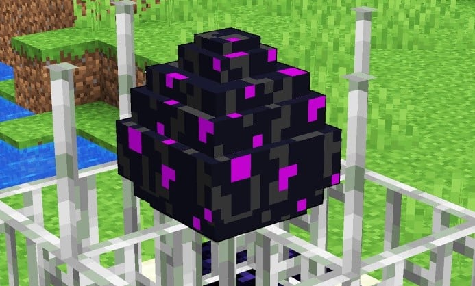 Hình ảnh trứng rồng Minecraft đặc sắc