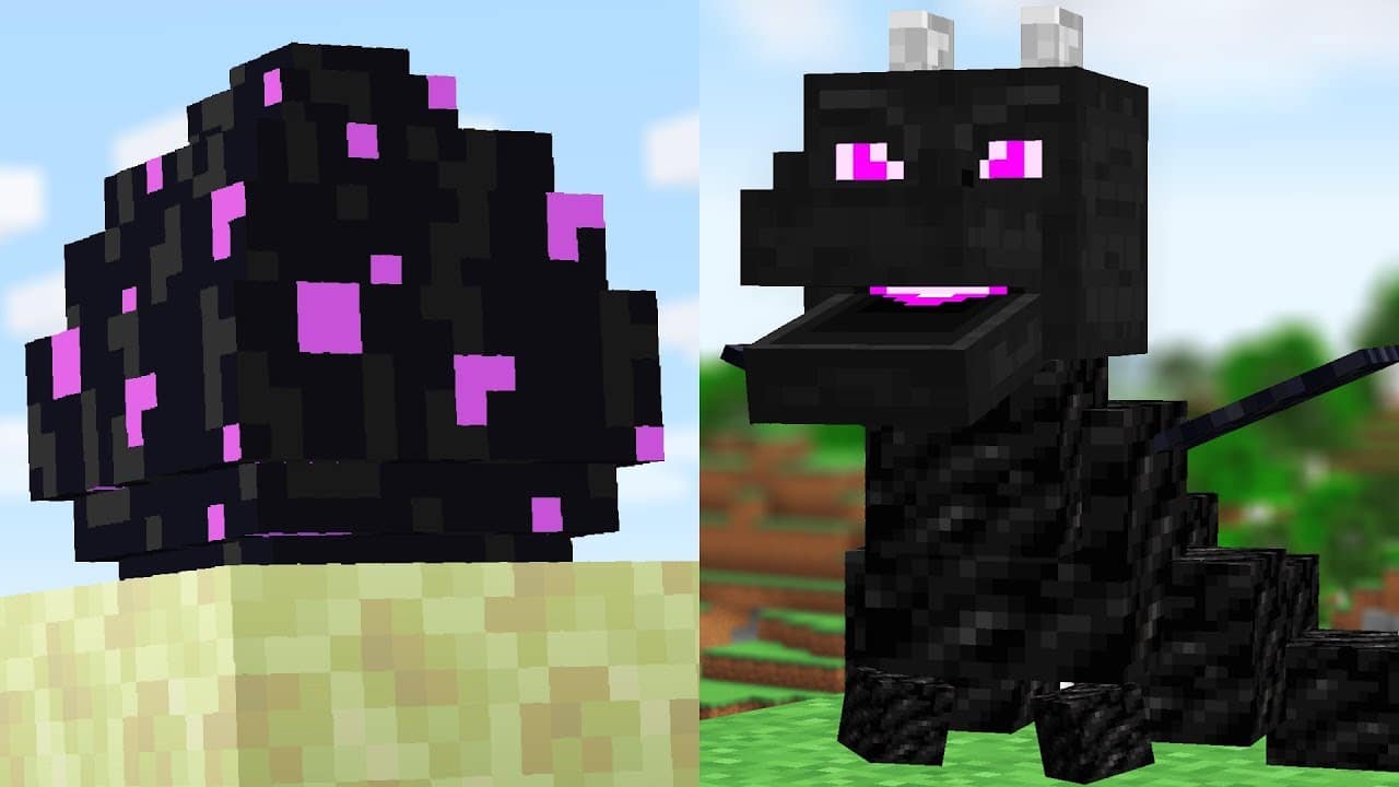 Hình ảnh trứng rồng Minecraft mới nhất