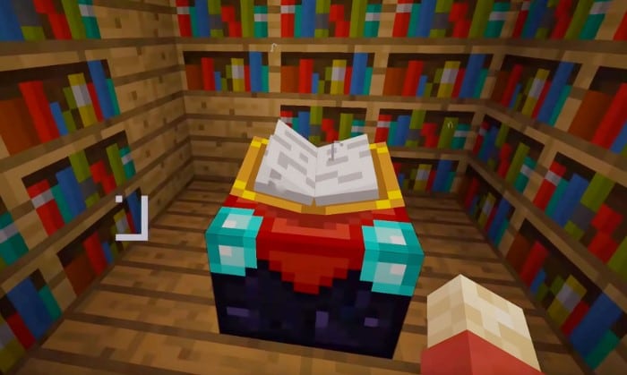 Hình bàn phép thuật Minecraft đẹp nhất