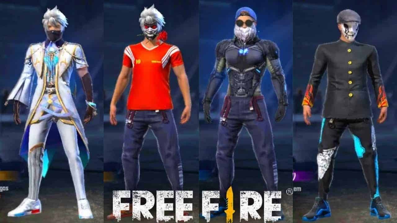 Hình free fire phối đồ nam siêu đỉnh