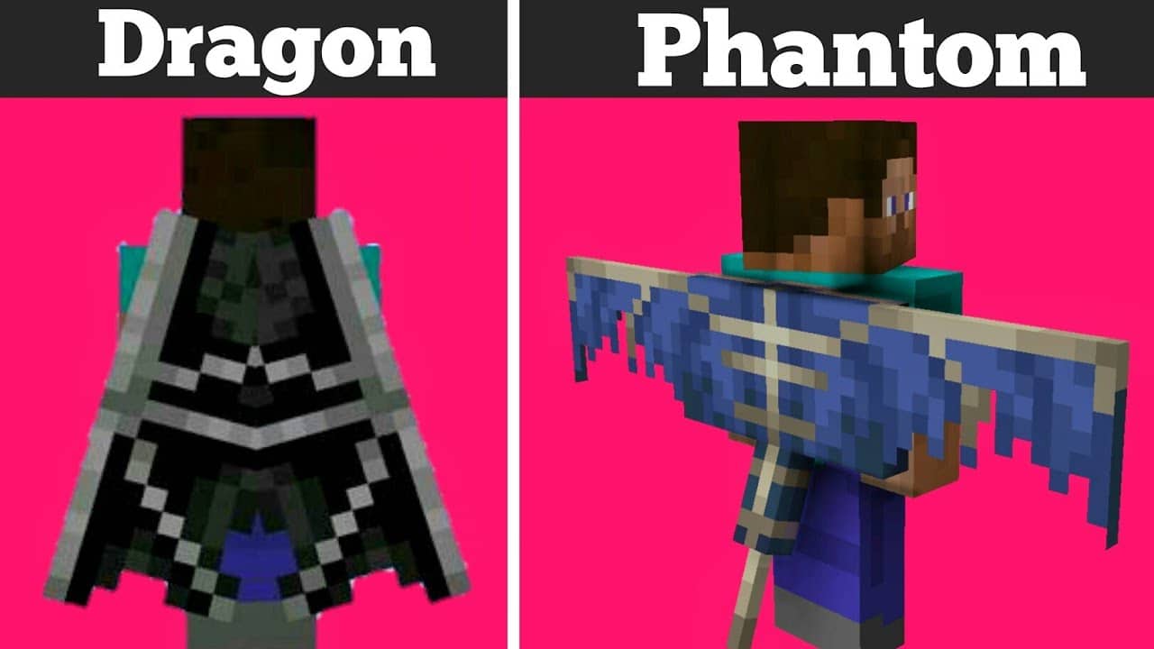 Hình skin cánh cứng Minecraft cực ngầu
