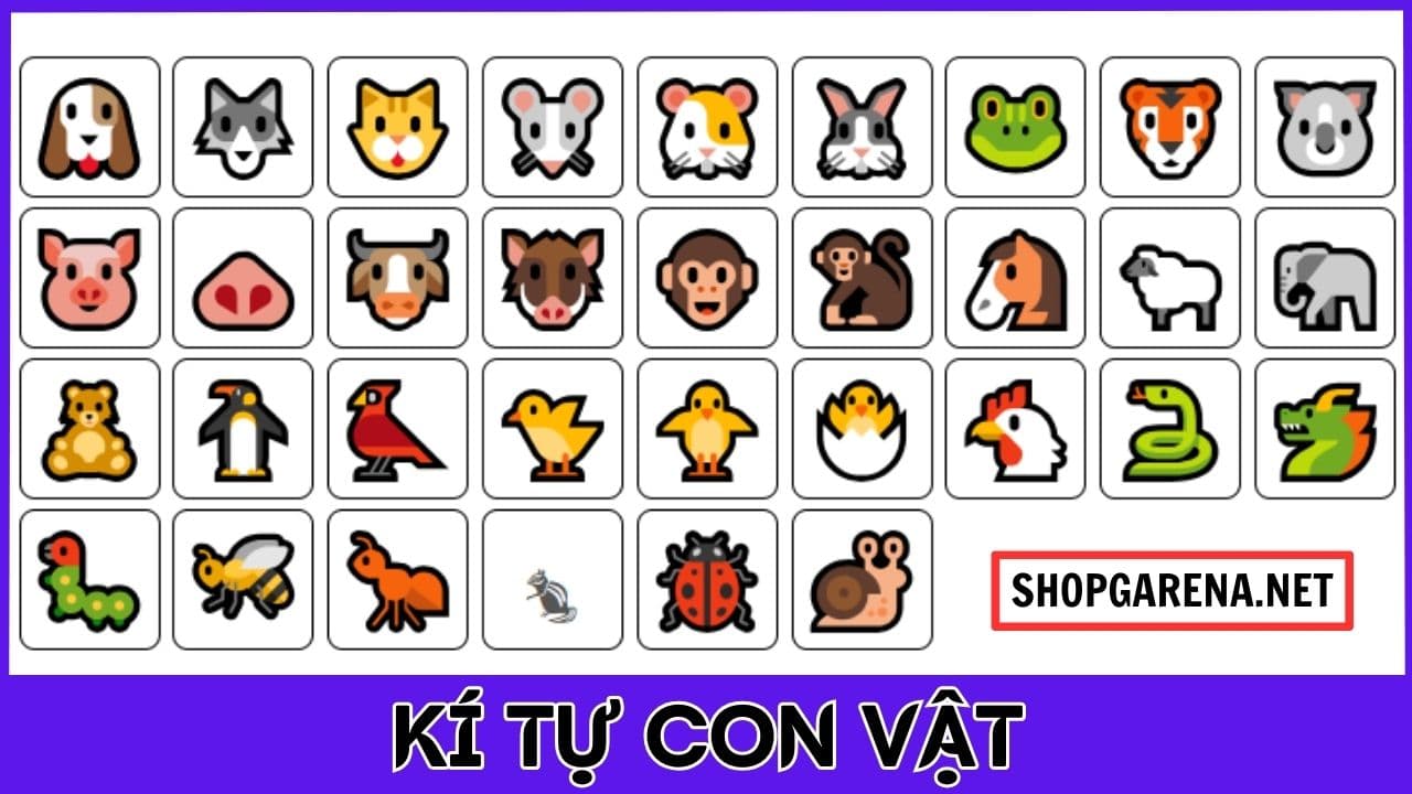 KI TU CON VAT CUTE