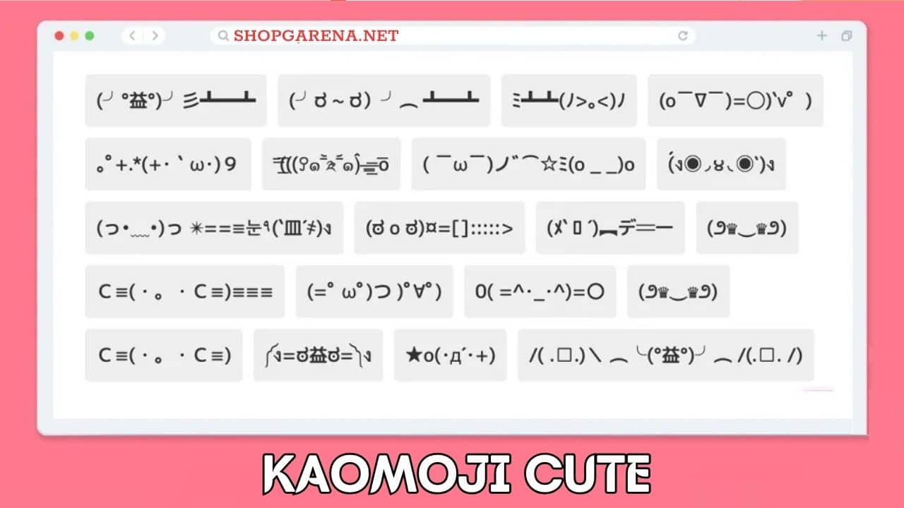 Kaomoji Cute