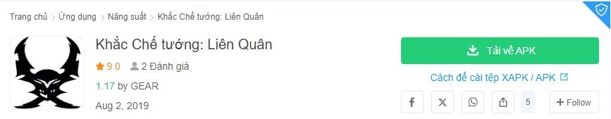 Khắc Chế tướng Liên Quân APK