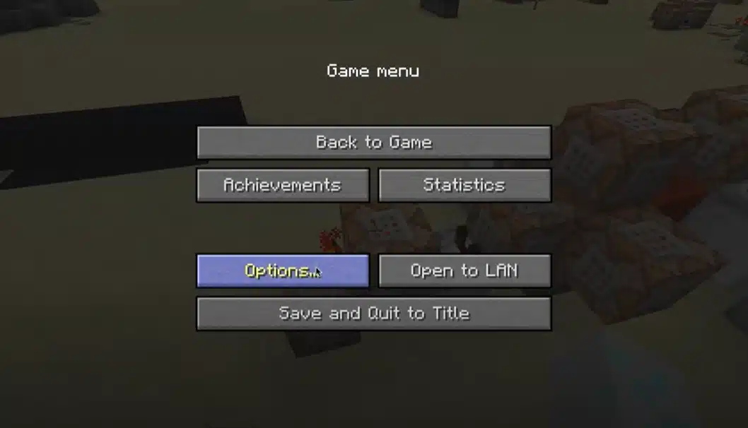Kích vào Option