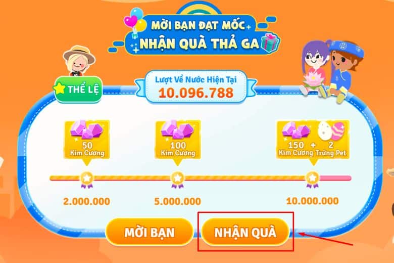 Kiếm kim cương trong Play Together khi có sự kiện