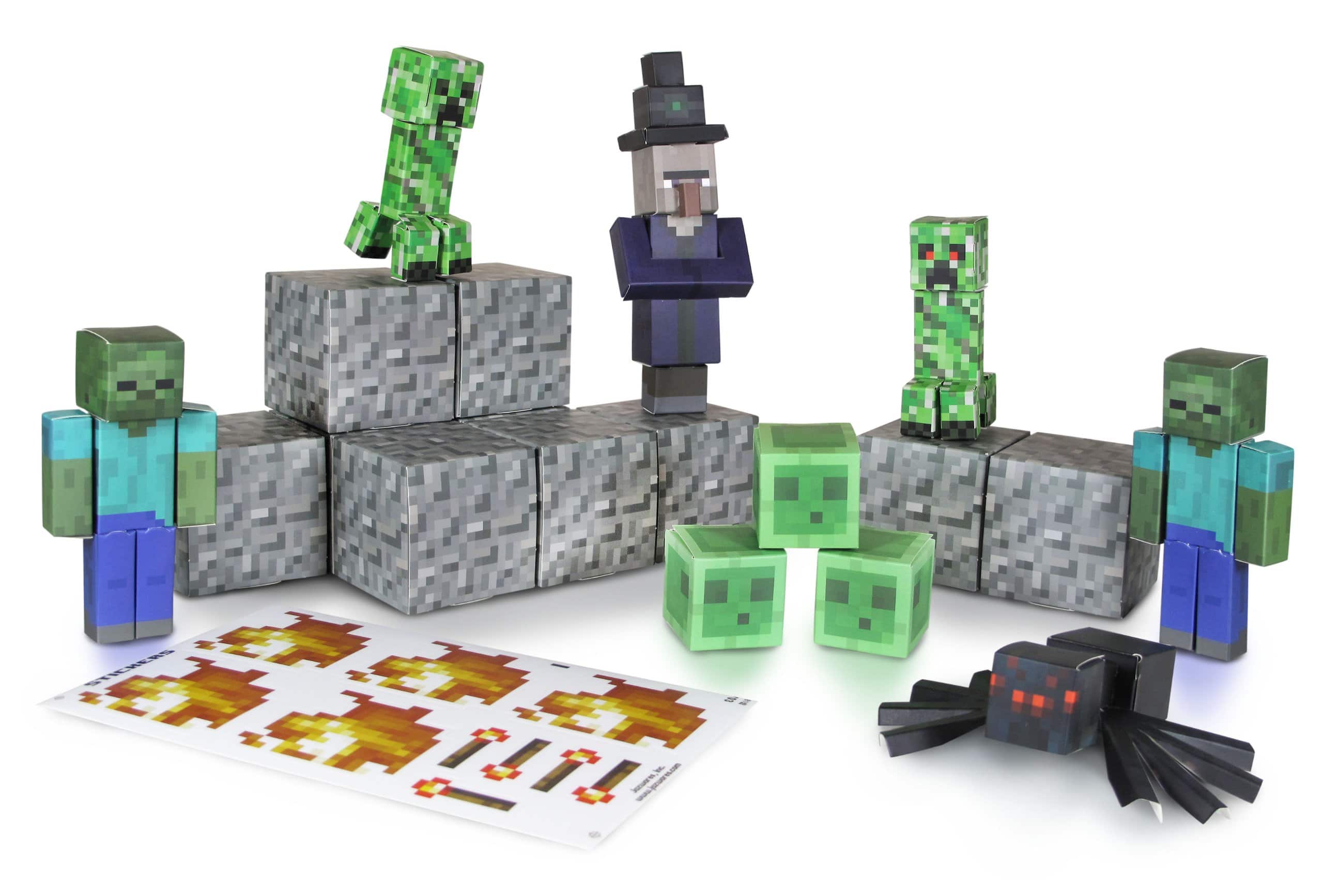 Mô hình giấy Mincraft chất nhất