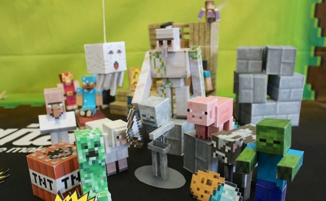 Mô hình giấy Mincraft đa dạng