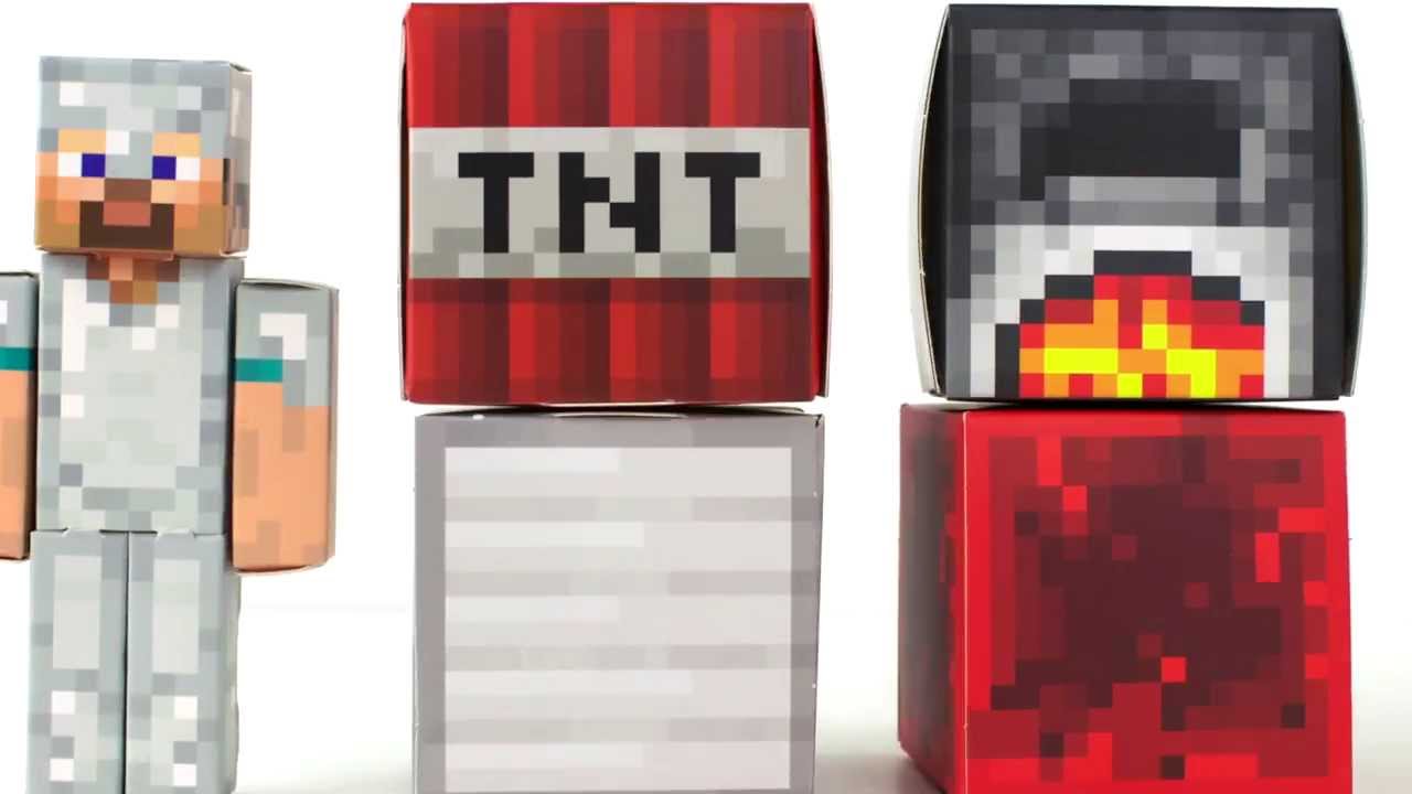 Mô hình giấy Mincraft đặc sắc