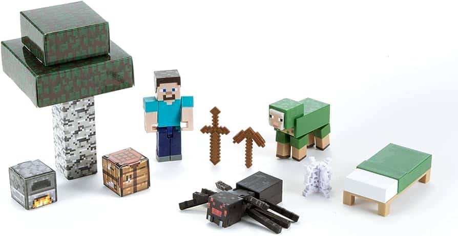 Mô hình giấy Mincraft sáng tạo