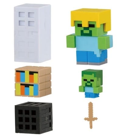 Mô hình giấy Mincraft siêu cute