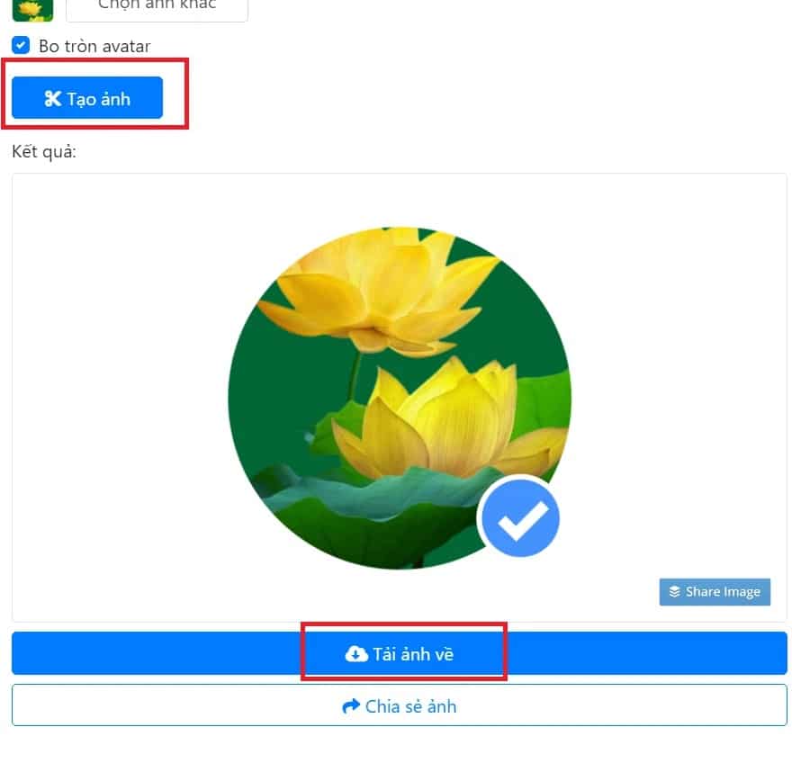 Nhấn tải ảnh về