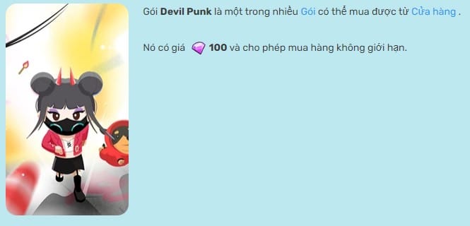 Phong Cách Punk Quỷ