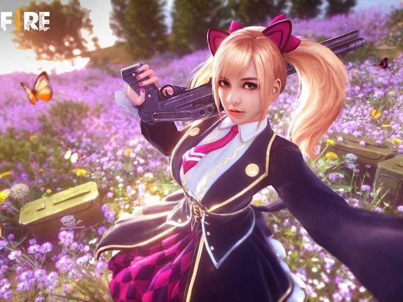 Shop Garena Share cho bạn hình tóc nữ ff dễ thương