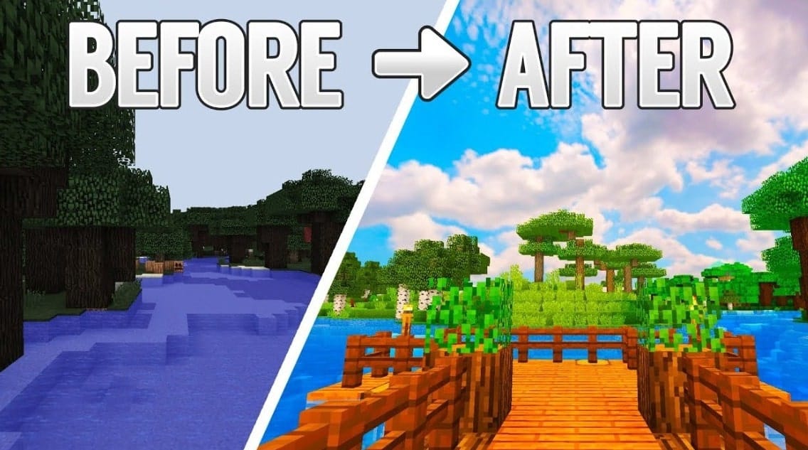 Sử dụng Texture Pack để nhìn xa hơn