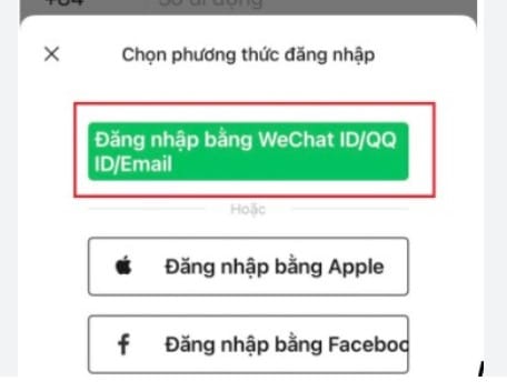 Sử dụng các tài khoản liên kết