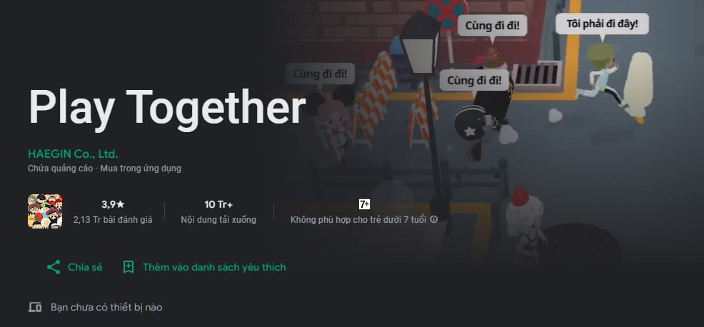 Tải App Play Together Trên Android