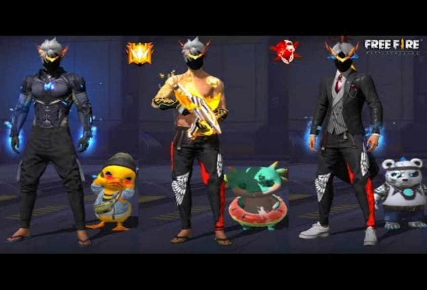 Tặng bạn hình free fire phối đồ nam cực chất