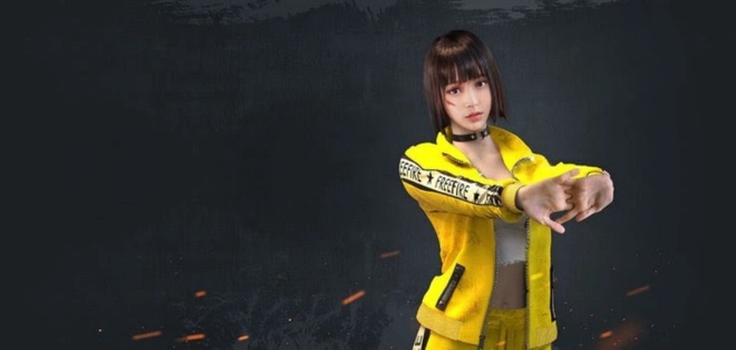 Tặng bạn hình nhân vật free fire kelly cute
