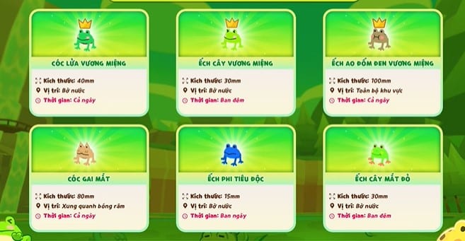 Thời Gian Bắt Ếch Trong Play Together