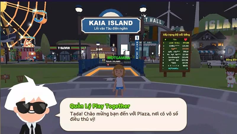 Trải nghiệm Play Together trên trang web