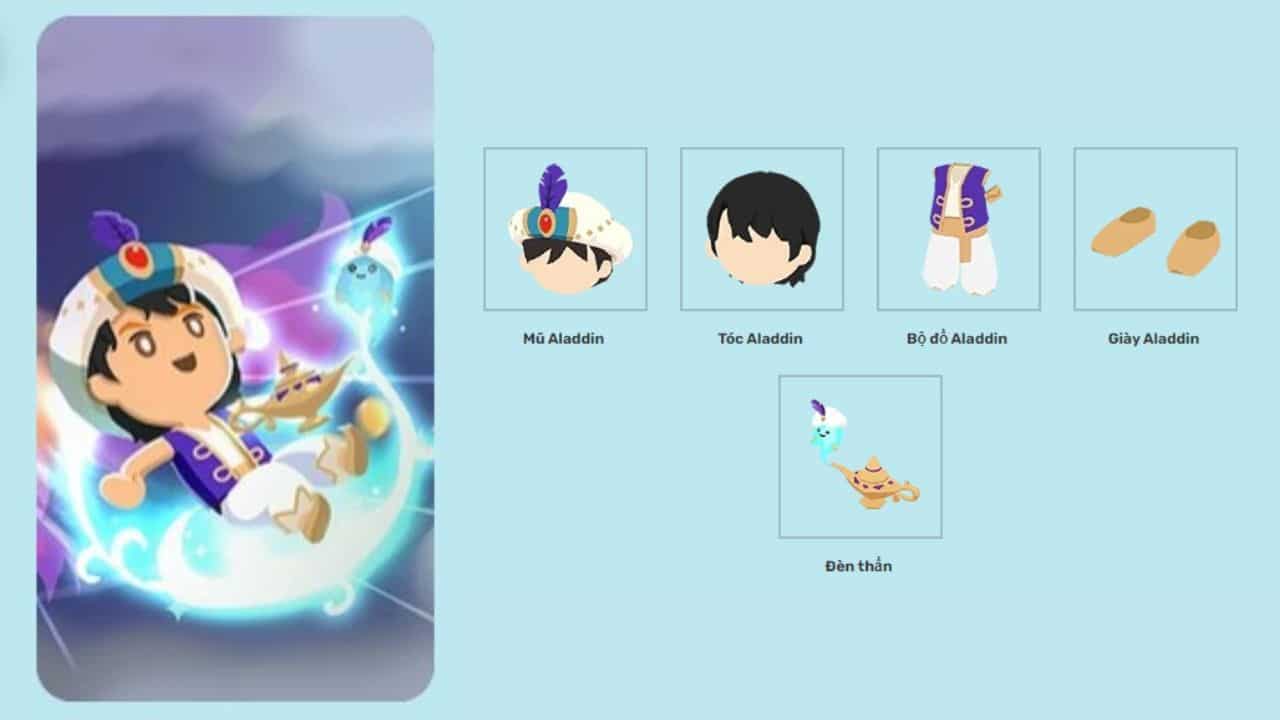 Trang Phục Phong Cách Aladdin