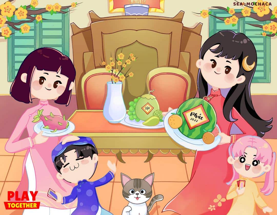 Tranh Ảnh Play Together