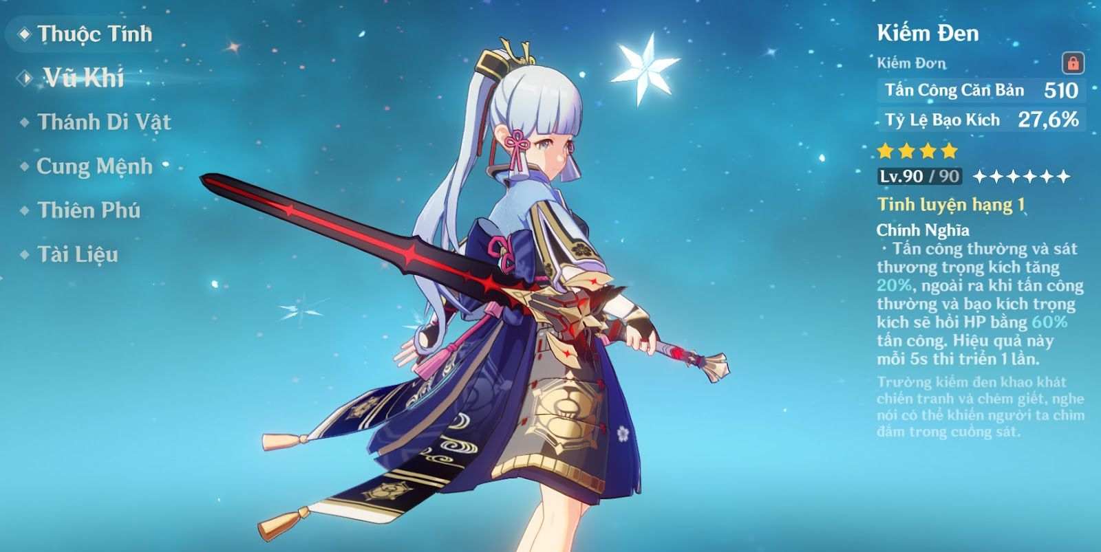 Ảnh Ayaka Trong Game Genshin Impact