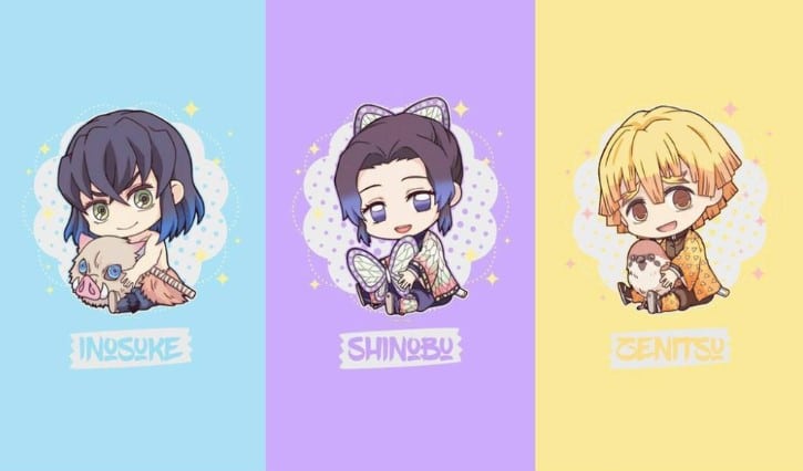 Ảnh Chibi Thanh Gươm Diệt Quỷ Cute