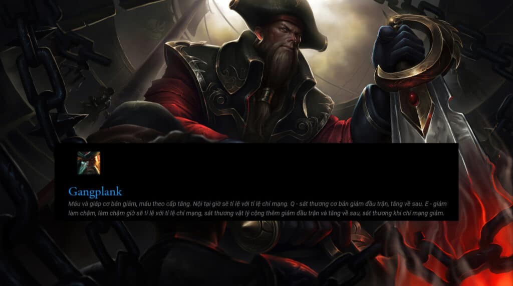 Ảnh Gangplank Mới Nhất