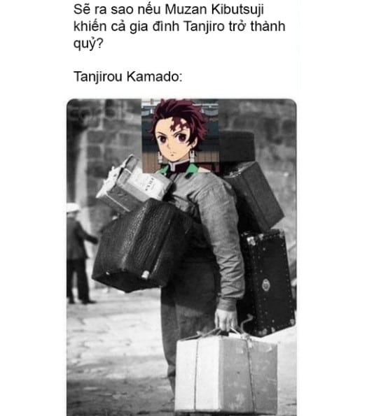 Ảnh Kimetsu Yaiba Meme Vui