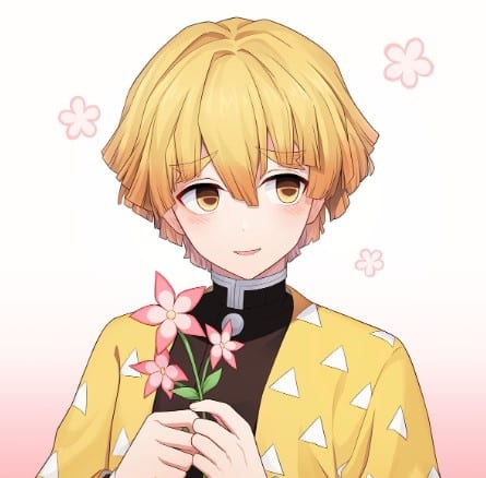 Ảnh Thanh Gươm Diệt Quỷ Zenitsu Cực Cute