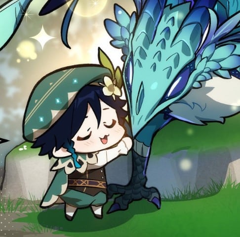 Ảnh Venti Chibi Đáng Yêu