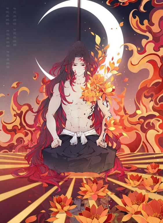Ảnh Yoriichi Dưới Ánh Trăng