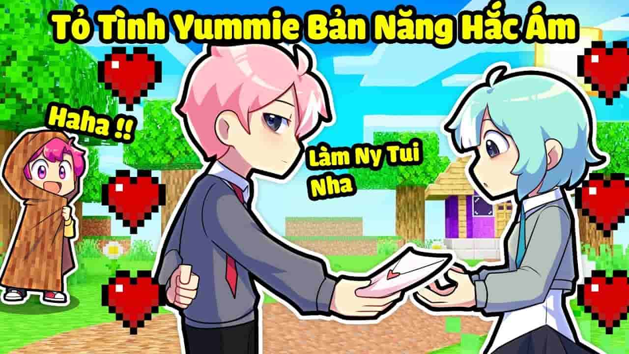 Ảnh hiha bản năng hắc ám tỏ tình