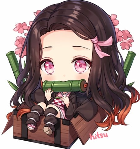 Anime Nezuko Chibi Cute