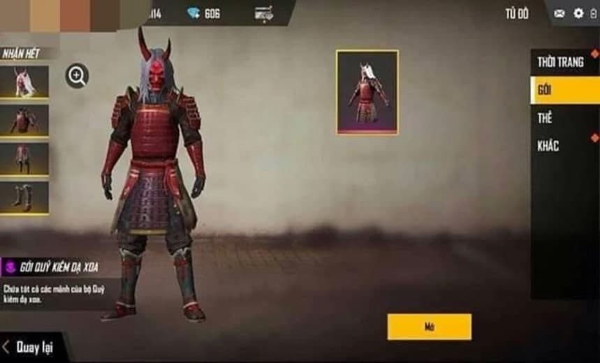 Bạn xem thêm ảnh free fire đầu quỷ kiếm dạ xoa