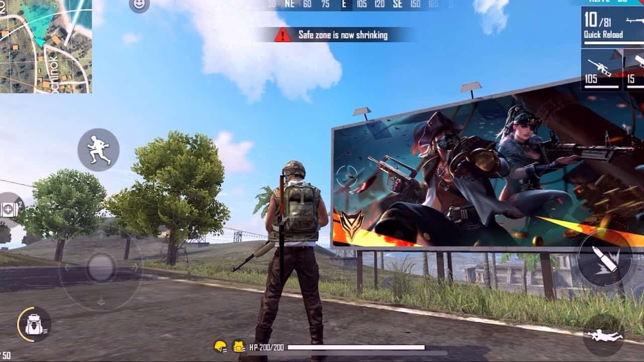 Bạn xem thêm hình ảnh top 1 free fire